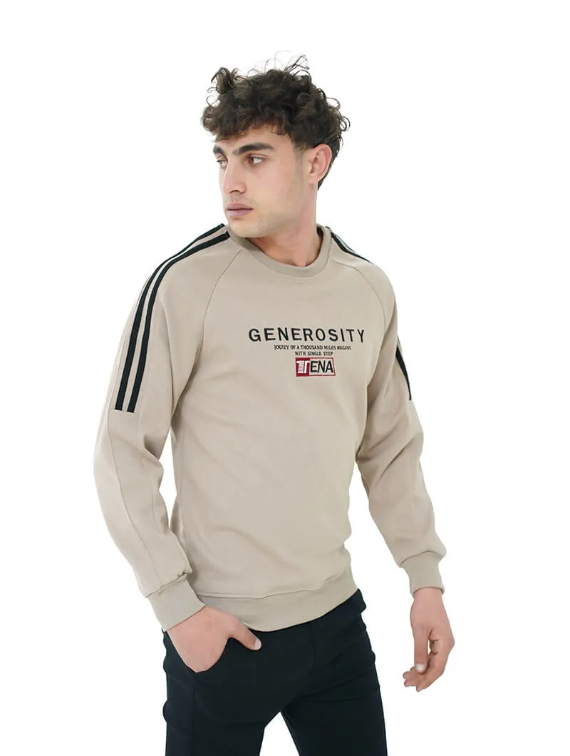Sweat col rond imprimé